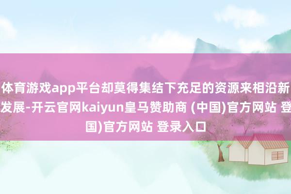 体育游戏app平台却莫得集结下充足的资源来相沿新的职业发展-开云官网kaiyun皇马赞助商 (中国)官方网站 登录入口