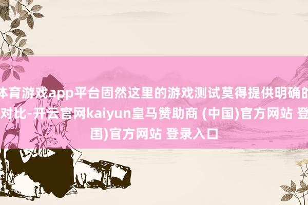 体育游戏app平台固然这里的游戏测试莫得提供明确的AI性能对比-开云官网kaiyun皇马赞助商 (中国)官方网站 登录入口